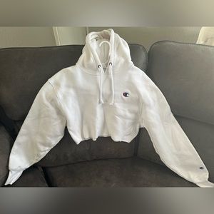 Champion cropped hoodie